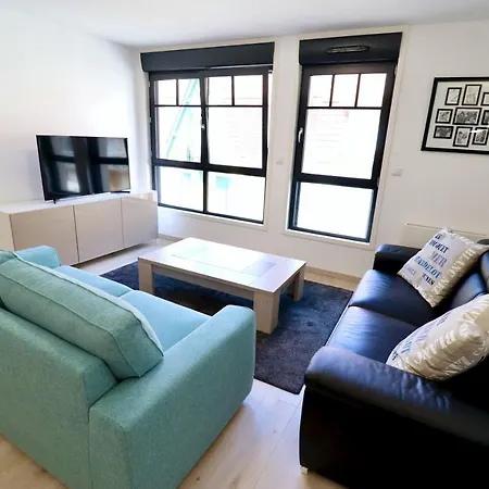 Maison Bleue - 4 Pers, 2 Chambres, Prox Marché Appartement